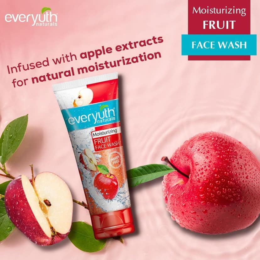 EverYuth Moisturising Fruit Face Wash (150 g) view 4