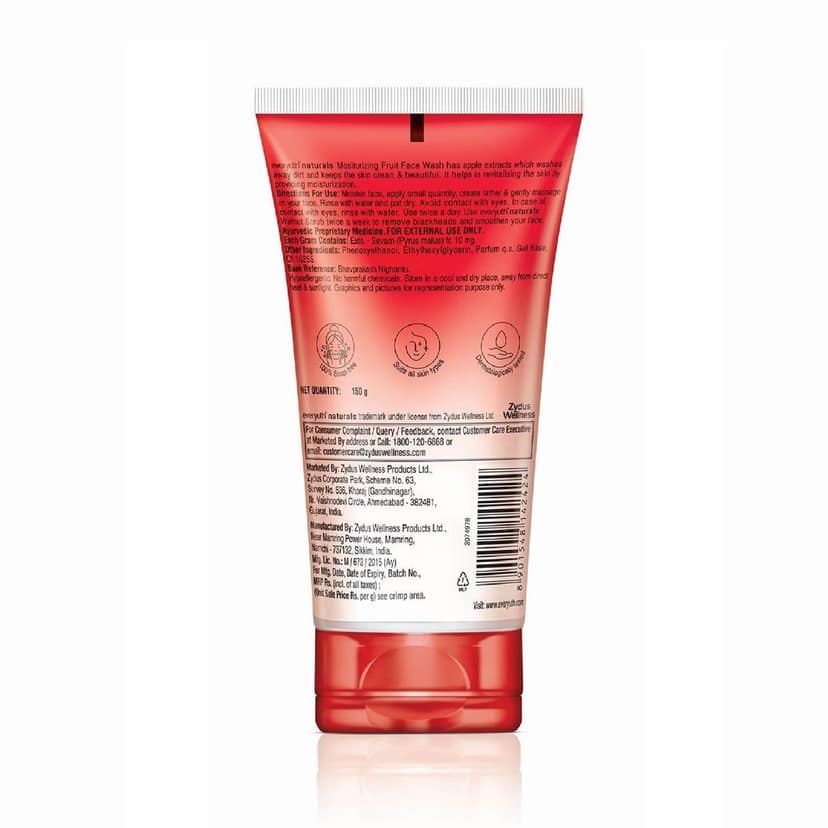 EverYuth Moisturising Fruit Face Wash (150 g) view 6