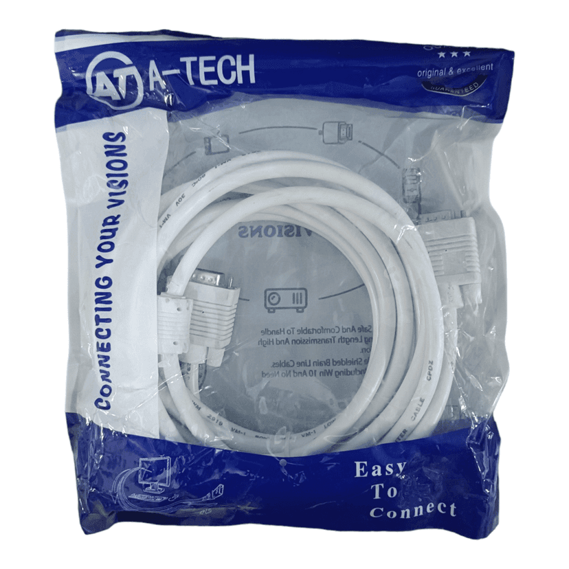 Connect & Extend: VGA Cable 3m - Reliable Signal, Stunning Display, 100% Quality Checked. view 3