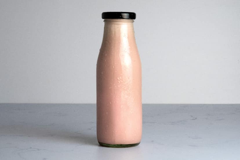 Red velvet thick shake
