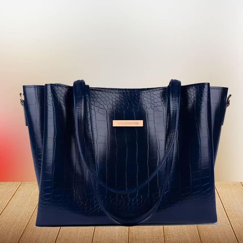 Unleash Fierce Elegance with Croco bag view 6