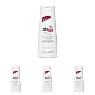 Sebamed Anti Hairloss Shampoo 200Ml | Ph 5.5 | Reduces Hairloss | Caffeine & Gingko Biloba | All Hair Types | Pack of 4 Sebamed Anti Hairloss Shampoo 200Ml | Ph 5.5 | Reduces Hairloss | Caffeine & Gingko Biloba | All Hair Types | Pack of 4 - white / 200