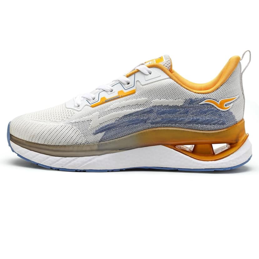 VOMAX SPORTS Stalino-03 Men's Breathable and Lightweight Flyknit Upper Walking, Road Running Shoes view 4