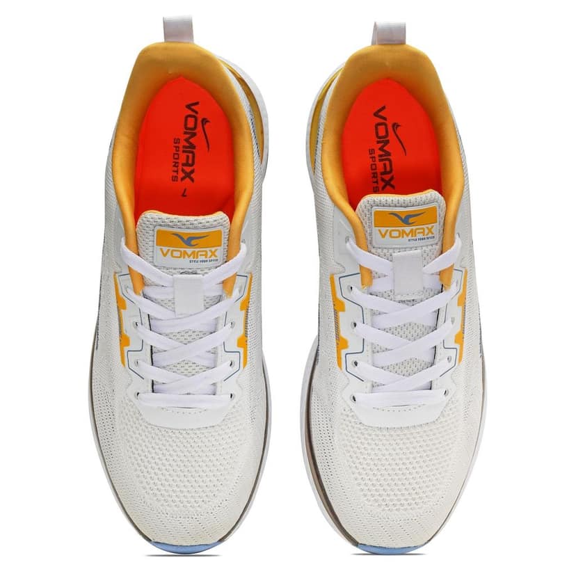 VOMAX SPORTS Stalino-03 Men's Breathable and Lightweight Flyknit Upper Walking, Road Running Shoes view 8