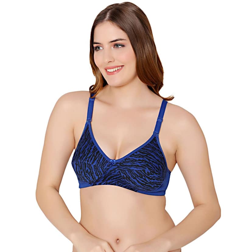 Bodycare cotton wirefree adjustable straps comfortable non padded Bra-1584CO view 2