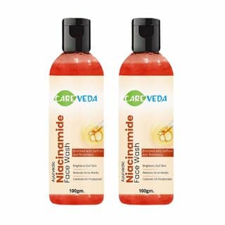 CareVeda B3 Boost Hydrating Niacinamide Face Wash for Improving Skin Texture Hydrates Nourishes Skin Suitable for All Skin Types 100 gm Set of 2