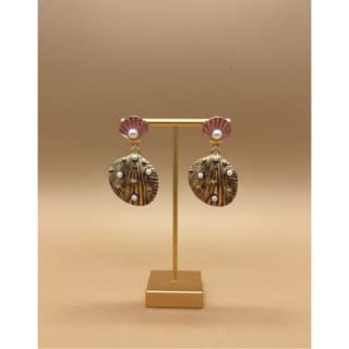 Earrings Seashell