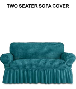 Cortina 2 Seater Polyester Sofa Cover ( Pack of 1 )