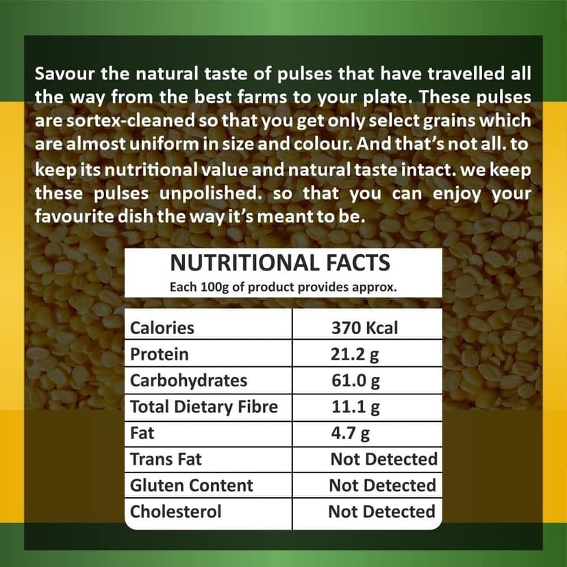 Chana Dal (Pack of 5) view 3
