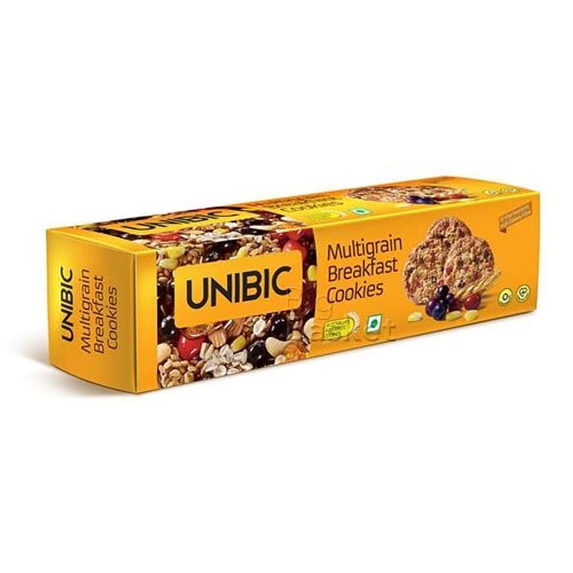 Unibic Cookies - Multi Grain Breakfast, 150 G Box view 2