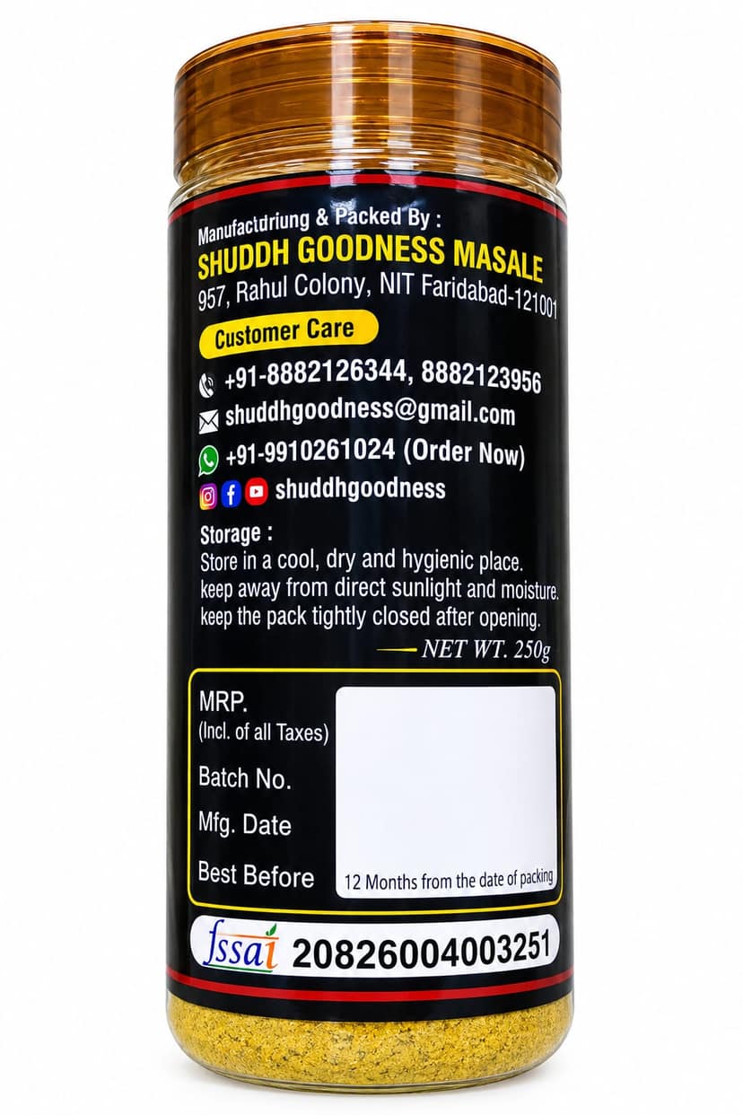 Shuddh Goodness Garam Masala Powder 250g view 2