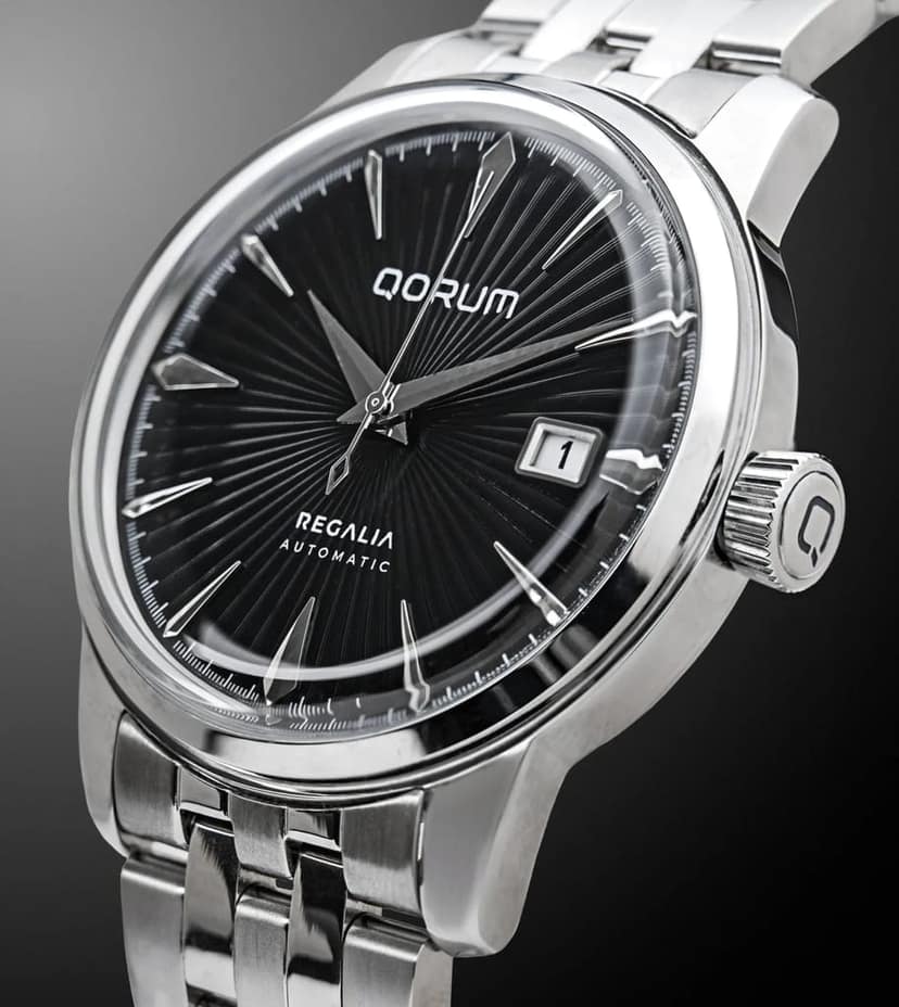 Qorum Regalia Men’s Automatic Watch With Date Display view 10