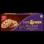 Parle Hide & Seek - Milano Choco Chip Cookies, Crunchy, Rich In Taste, 75 G Pouch