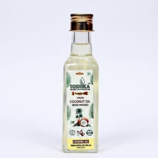 Toshika Wood Pressed Virgin Coconut Oil (200 ml) - 200 mL - One bottle