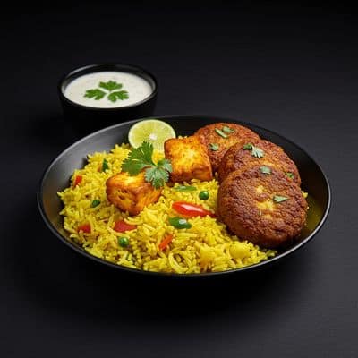 Paneer Patty Veg Mandi