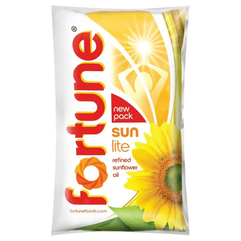 Fortune Sunlite Refined Sunflower Oil 1 Ltr