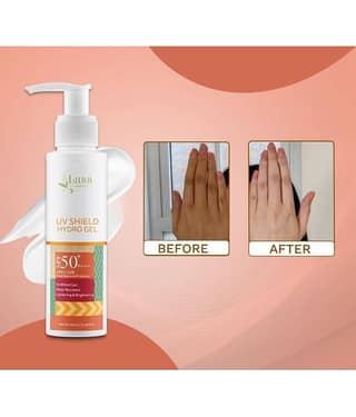 Lass Naturals SPF 50 Sunscreen Lotion For All Skin Type ( Pack of 1 )
