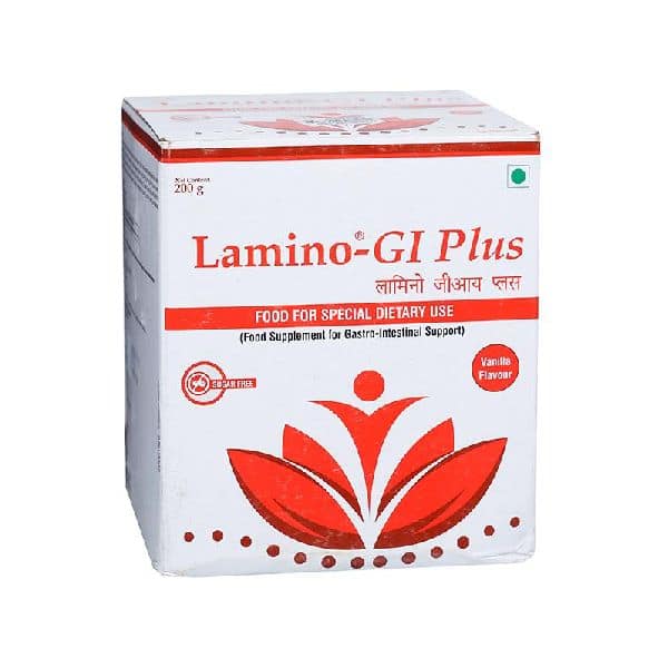 Lamino GI Plus Vanilla Sugar Free Powder 200 Gms