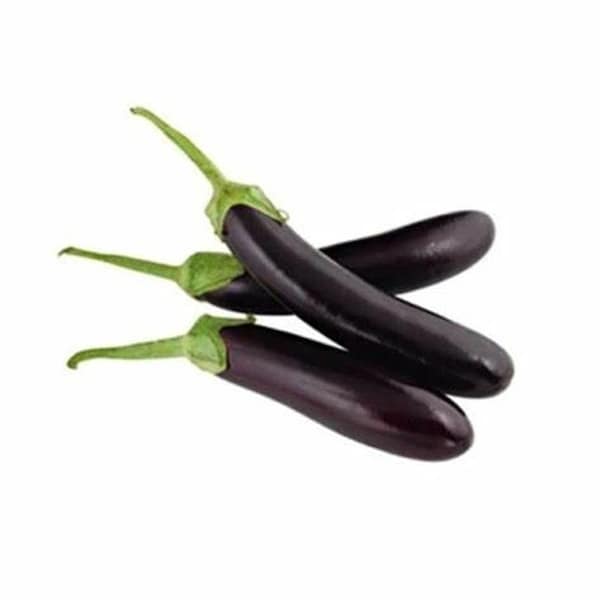 Black Long Brinjal - 500 gm