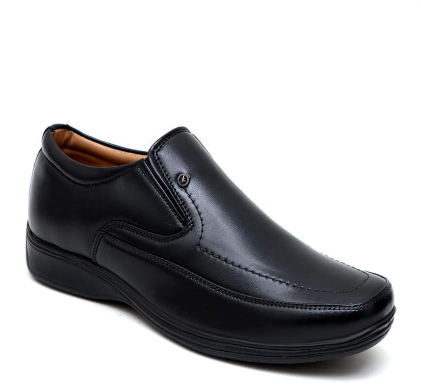WUGO::Latest Fabulous Men Formal Shoes|Black Moccasin Shoes|Office Shoes For Men's & Boys (Free Home Delivery)