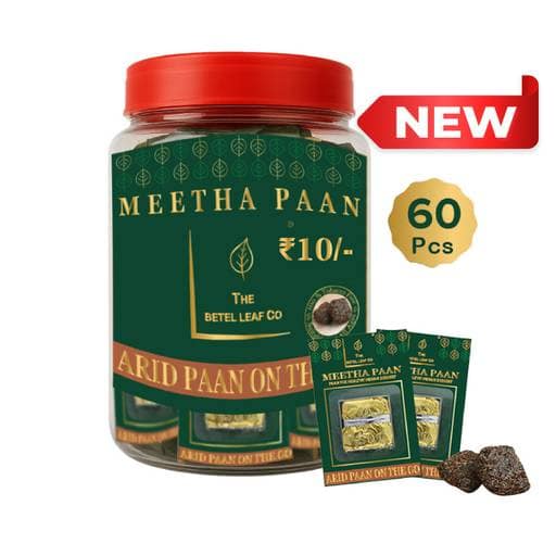 "Grab N Go" Arid (Dry) Meetha Paan (Pack of 60)