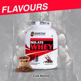 SPARTAN SPORT SCIENCES Isolate Whey Protein Powder Supplement with 28g Protein, 13g EAA, 6g BCAA, 4g Glutamic Acid for Men & Women