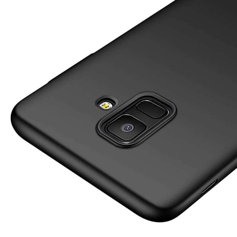 Faircost Samsung Galaxy J8 Back Cover (Silicone | Black) view 5