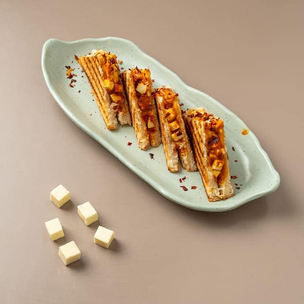 Peri peri paneer sandwich