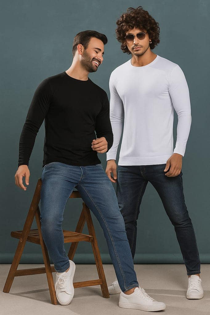 Mens Pure Cotton Tshirts Combo