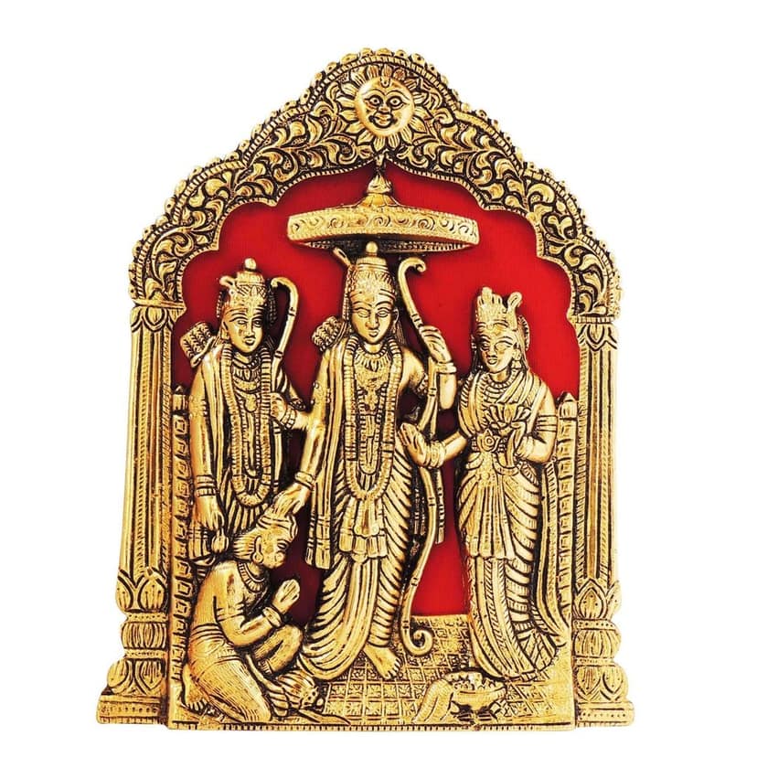 Aluminium Wall Hanging Showpiece Ramdarbar (ASMAS285 G) view 2