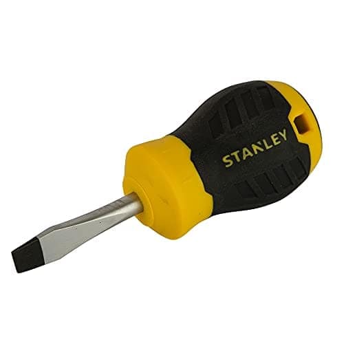 STANLEY STMT60825-8 6.5x38mm Cushion Grip Standard Screwdriver (Yellow and Silver) view 2