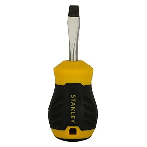 STANLEY STMT60825-8 6.5x38mm Cushion Grip Standard Screwdriver (Yellow and Silver) view 3