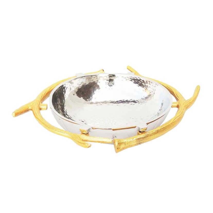 Aluminium Decorative Round Bowl Spoon (AMAS3247/12) view 2