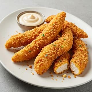 Crumb Fried Chicken Strips