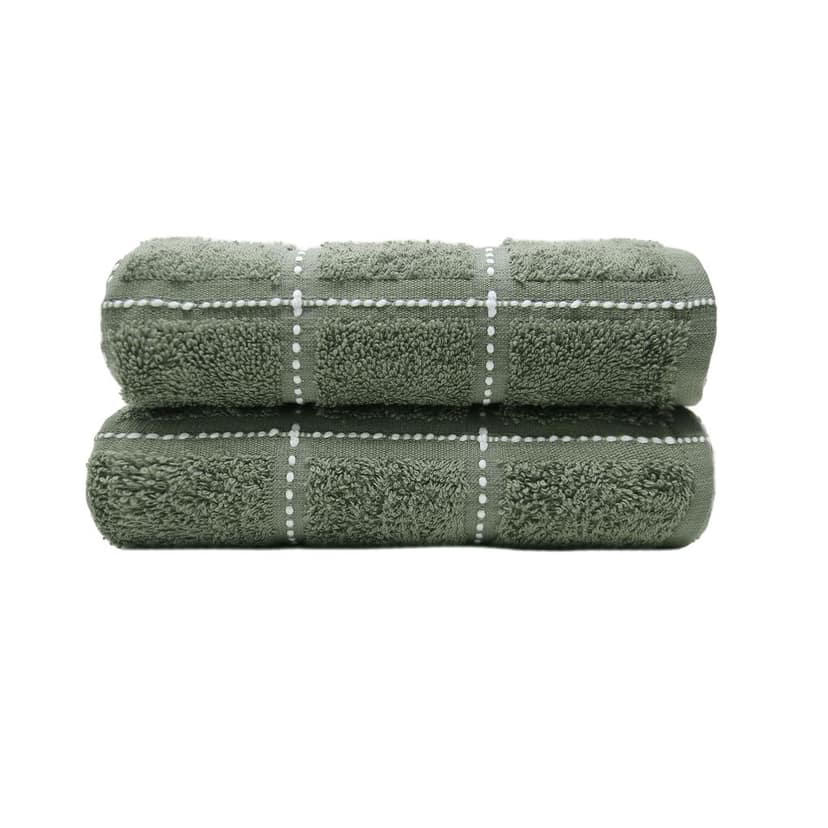 Trident Cotton Hand Towel Set 100% Cotton Luxury Hand Towels - 400 GSM- Super Soft, Easy Care- Everyday, Swim, Pool, Yoga, Travel Pack of 2- Size-40x60 cm view 8