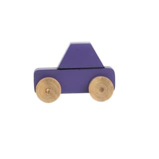 Wooden Sports Car Purple