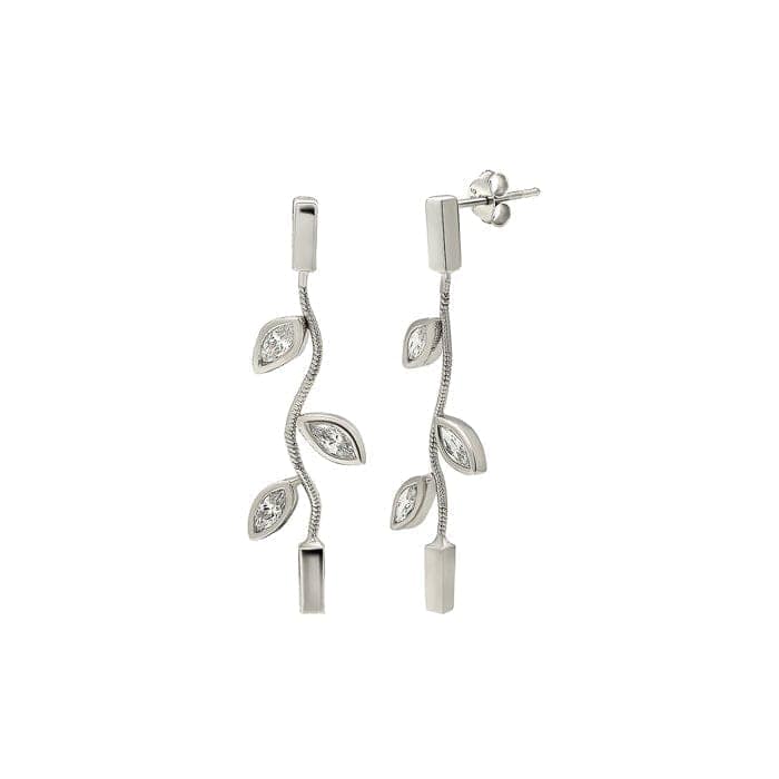 Silver Vineyard Earrings view 5