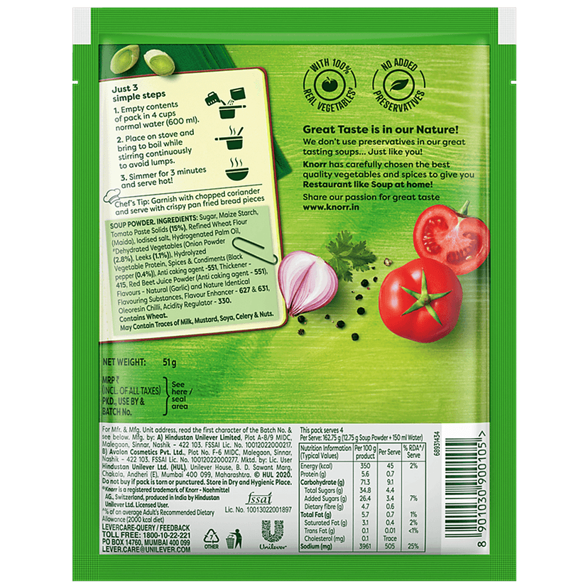 Knorr Classic Tomato Soup, 51 G view 2