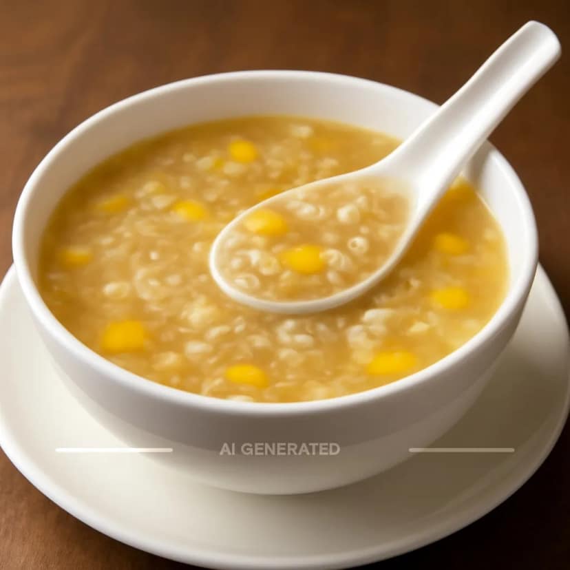 Sweet Corn Chicken Soup