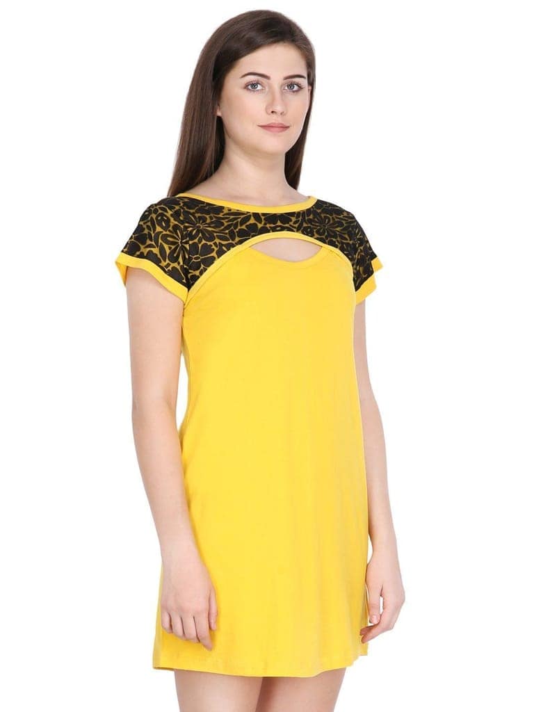 Klamotten Women's Cotton Sleepshirt S02Y view 2