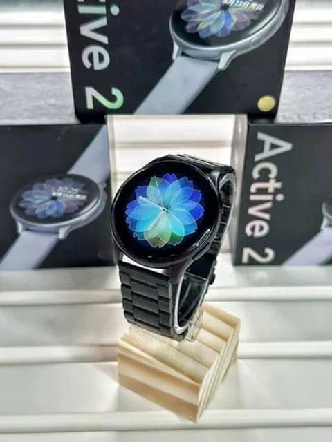 Active 2 Smart Watch, 1.8-inch HD Touch Display, Bluetooth Calling, Heart Rate & SpO2 Monitor, Wireless Charging, GPS, IP67 Waterproof, Free Size, Metal & Silicone Band (Multicolour) view 4