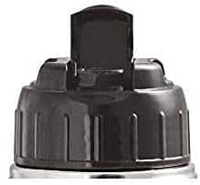 The Exotica Milton Push Button Lid For Milton Thermosteel Vacuum Flask 500 Ml And 350 Ml (Only Lid), 1 Pc, Black