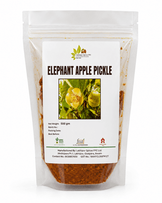 Elephant Apple Pickle - 500 gm - 1 Pack
