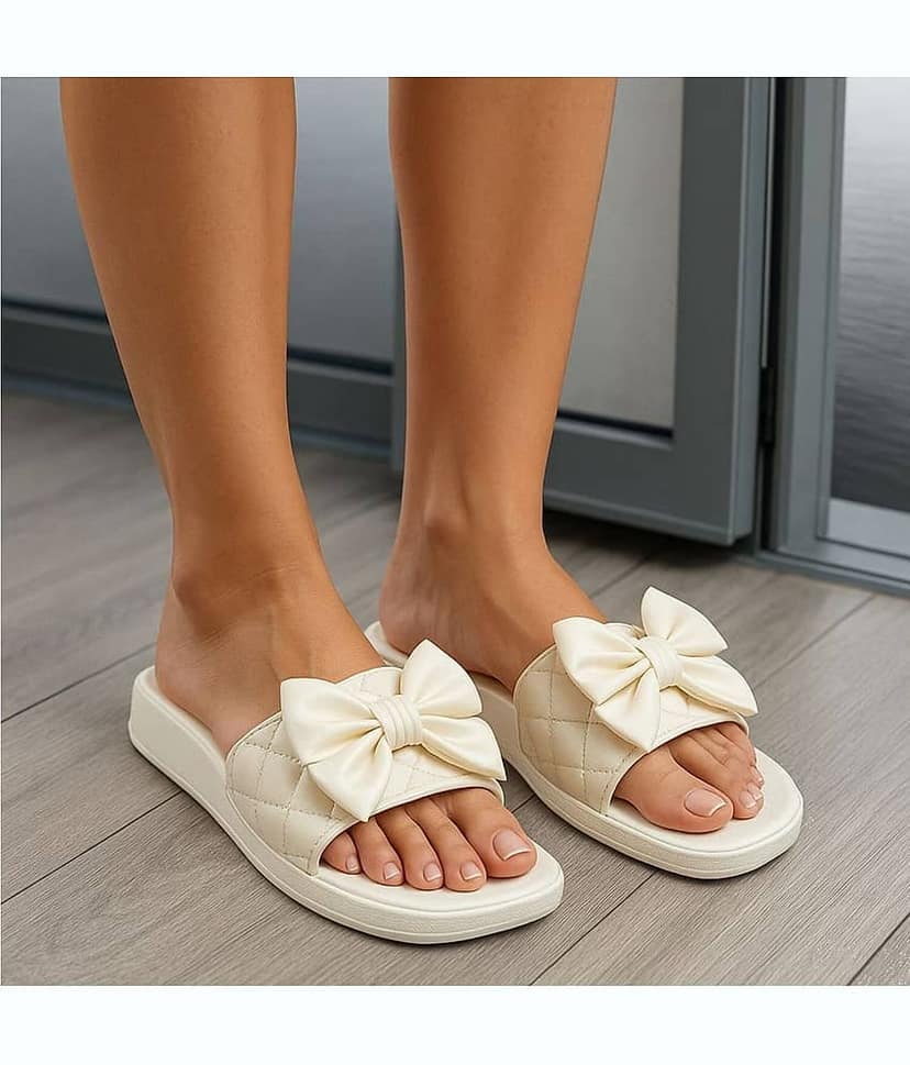 Monoction Beige Women's Slide