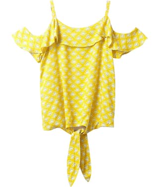 Cub Mcpaws Pack of 1 Girls Cotton Tops ( Multi )