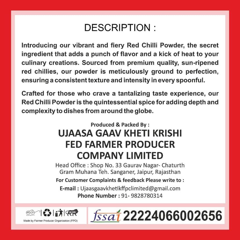 Red Chilli Powder (200gm) view 4