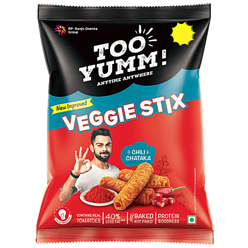 Too Yumm! Veggie Stix - Chilli Chataka, 45 g