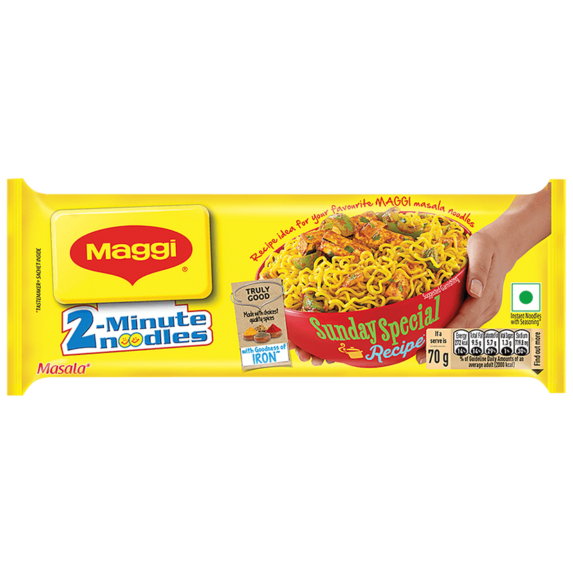 Maggi 2-Min Masala Instant Noodles, 280 G Pouch