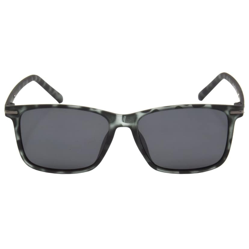 Hrinkar Grey Retro Square Glasses Grey Frame Best Polarized Goggles for Men & Women - HRS513-TBK-BK view 2