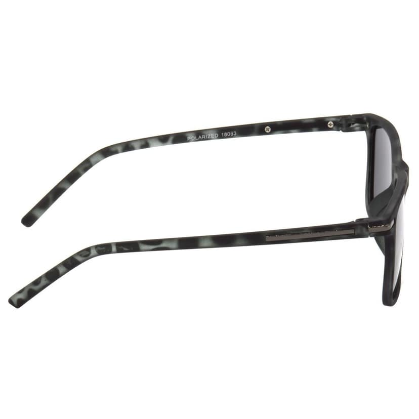 Hrinkar Grey Retro Square Glasses Grey Frame Best Polarized Goggles for Men & Women - HRS513-TBK-BK view 3